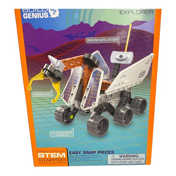 Hexbug Vex Robotics Rover Explorer STEM Starter Construction Kit 70+ Pieces New - Picture 5 of 9